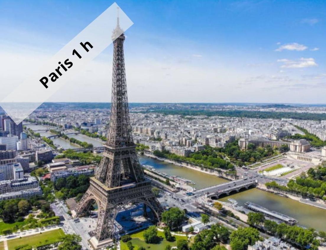 Studio Cosy Neuf - Fibre - Parking Gratuit - Proche Ecoles Et Entreprises Orsay Esterno foto